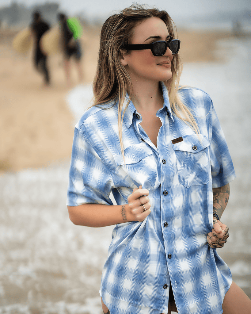 Women's Paddle Out Bamboo Short Sleeve - Dixxon Flannel Co.