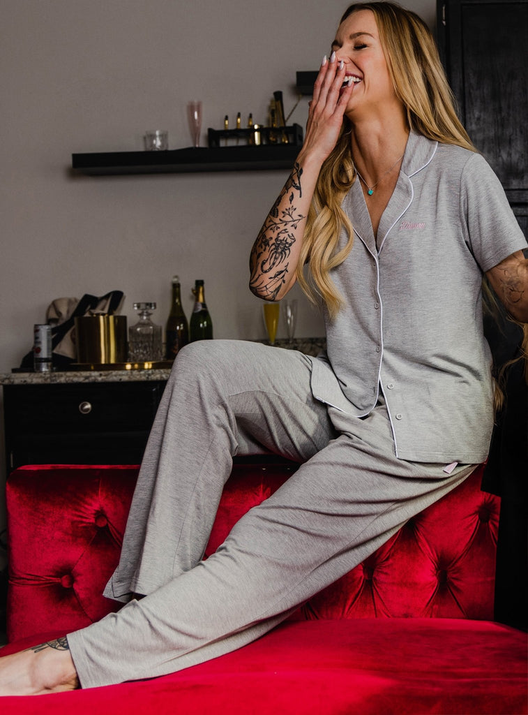 Women's Pajama Pants - Heather Gray - Dixxon Flannel Co.