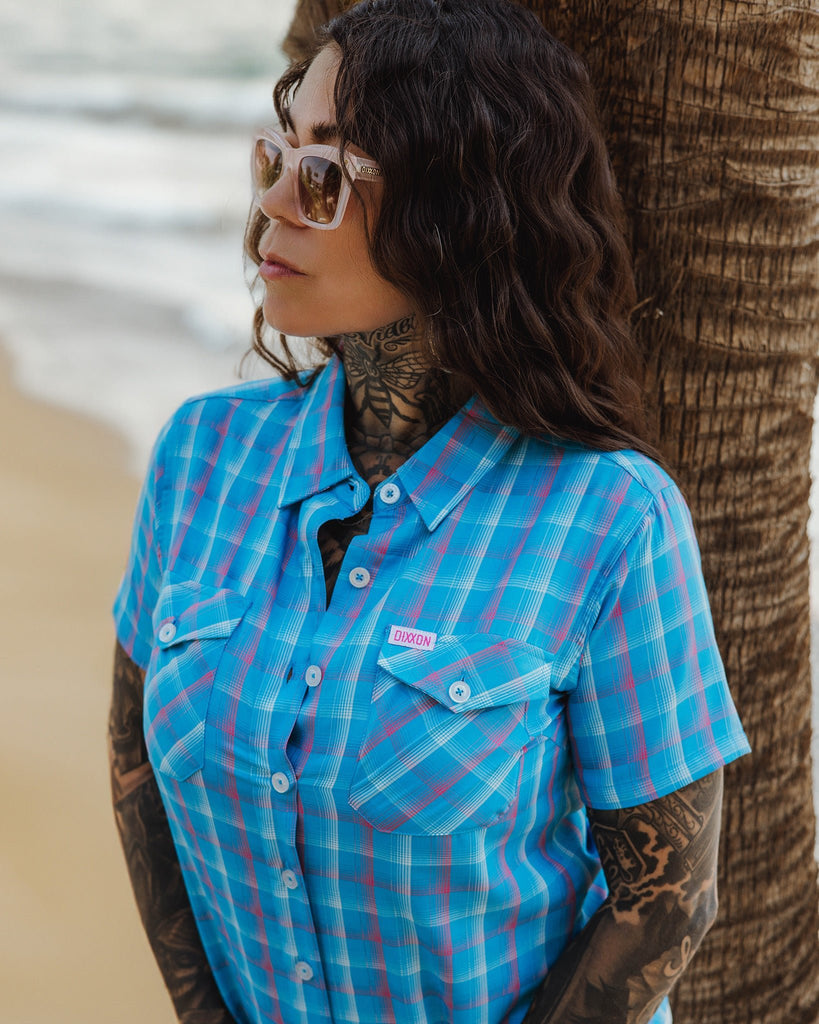 Women's Palm Beach Bamboo Short Sleeve - Dixxon Flannel Co.