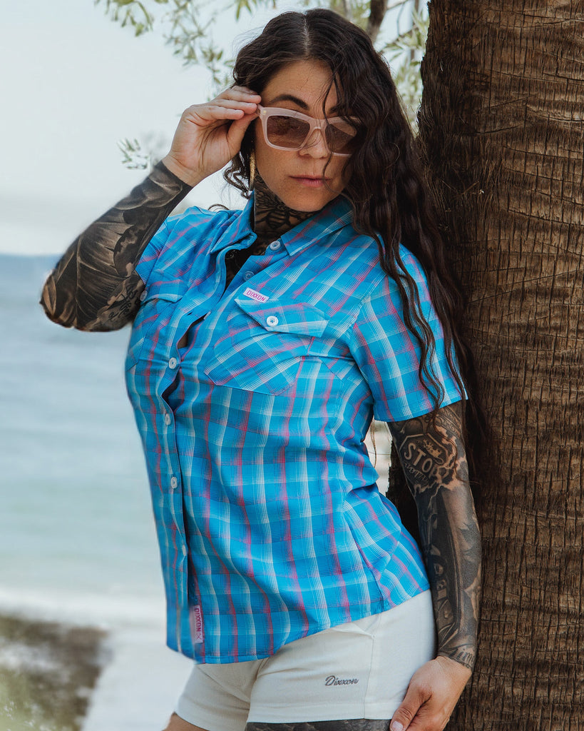 Women's Palm Beach Bamboo Short Sleeve - Dixxon Flannel Co.