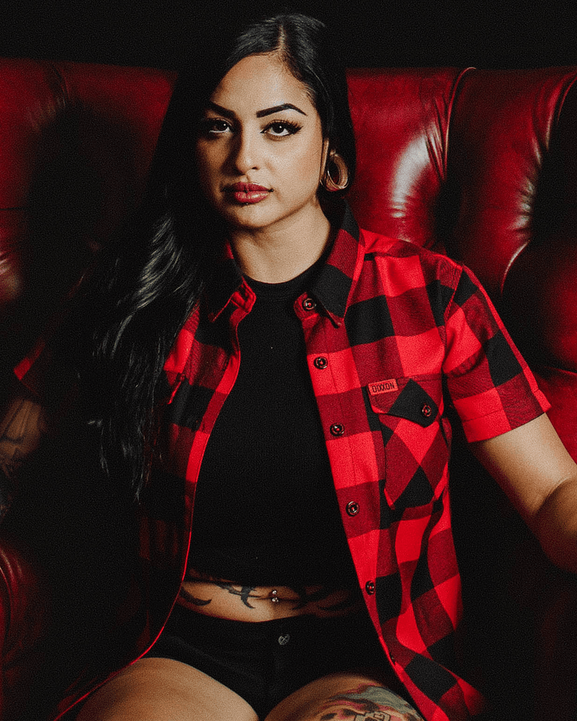 Women's Redrum Short Sleeve Flannel - Dixxon Flannel Co.