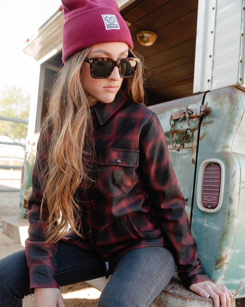 Women's Restoration Sherpa Lined Flannel Jacket - Dixxon Flannel Co.