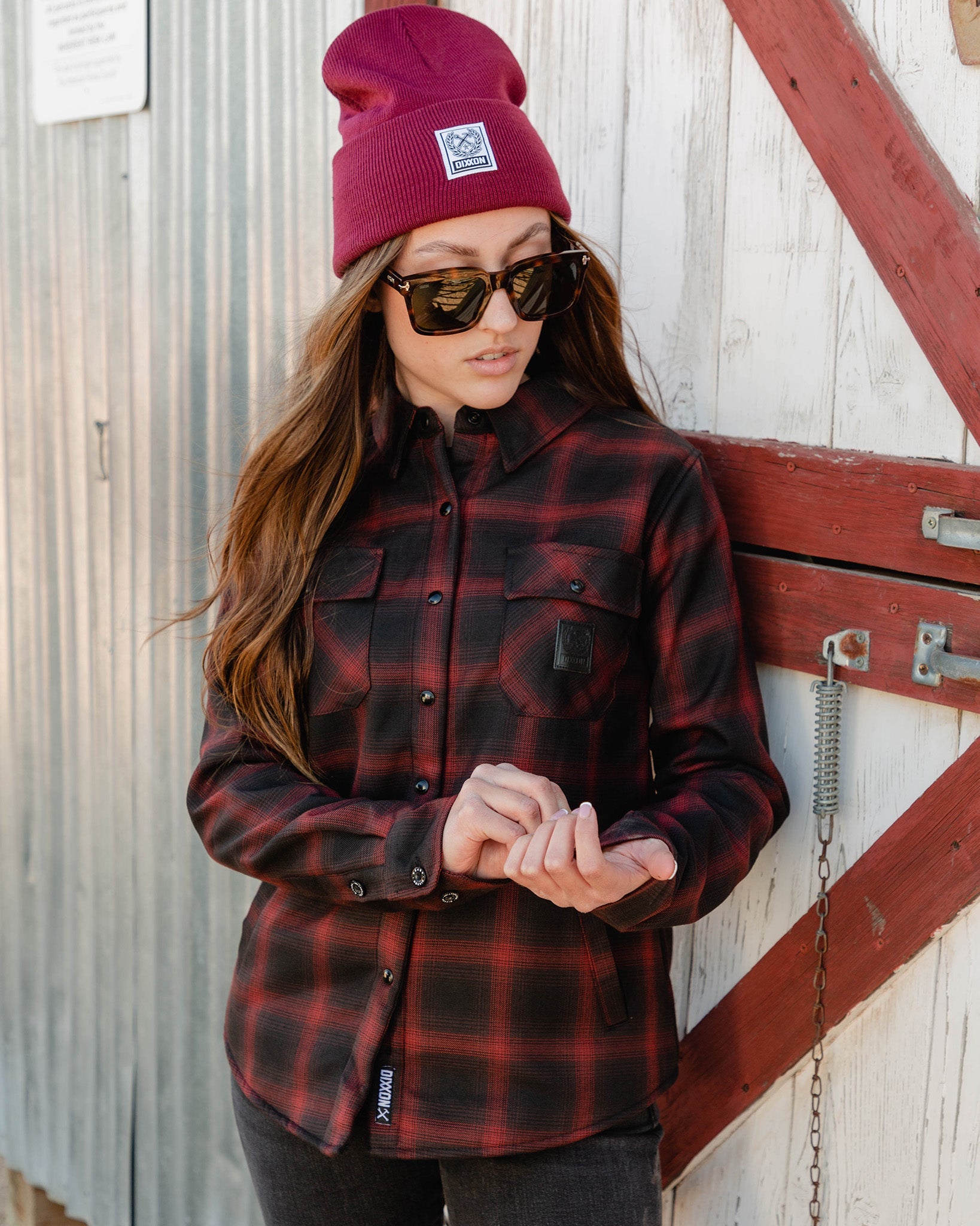 Flannel coat womens online