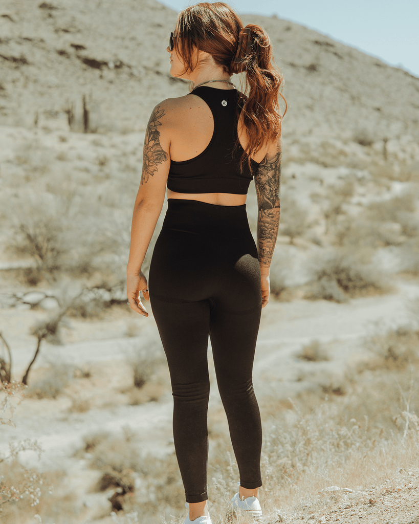 Women's Seamless Leggings - Black - Dixxon Flannel Co.