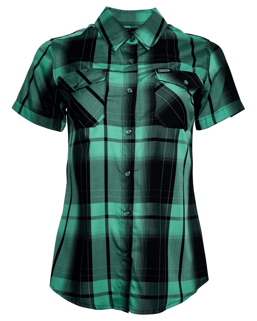 Women's Spearmint Bamboo Short Sleeve - Dixxon Flannel Co.