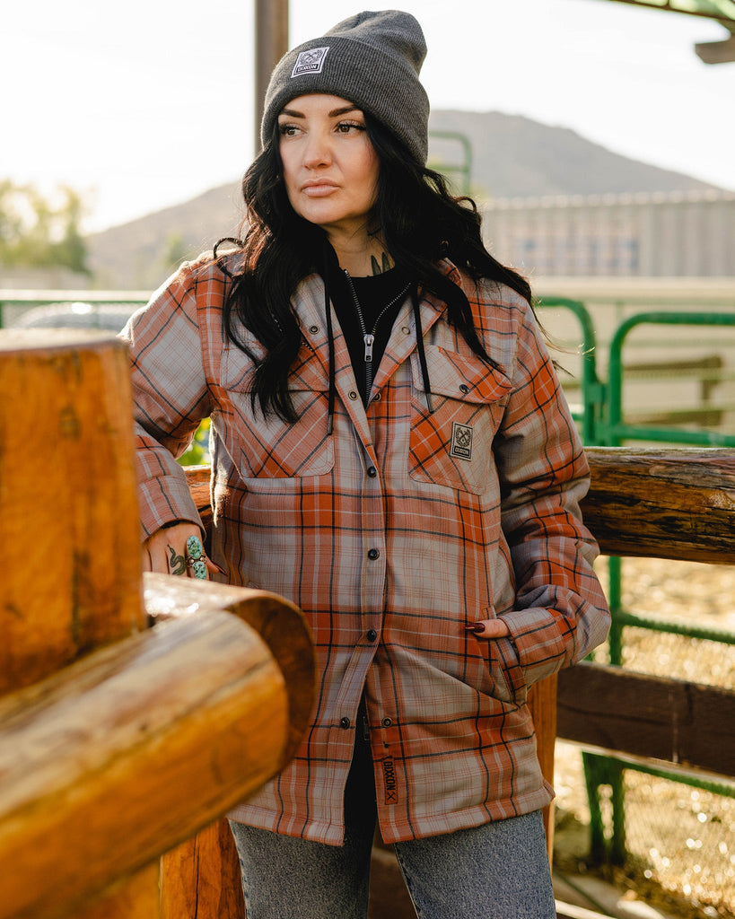 Women's Superior Hooded Flannel Jacket - Dixxon Flannel Co.