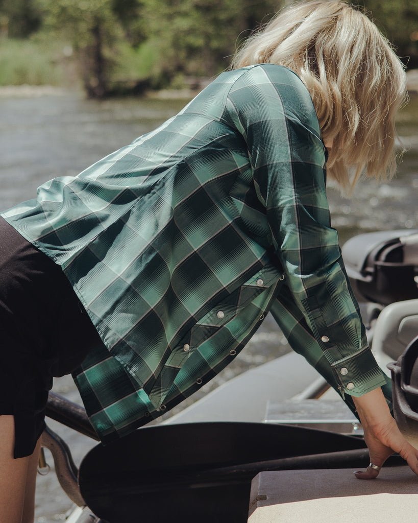 Women's The Bozeman Bamboo Long Sleeve - Lasso - Dixxon Flannel Co.