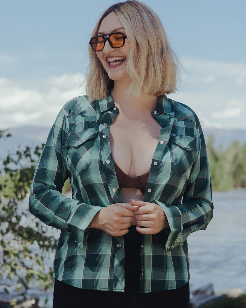 Women's The Bozeman Bamboo Long Sleeve - Lasso - Dixxon Flannel Co.