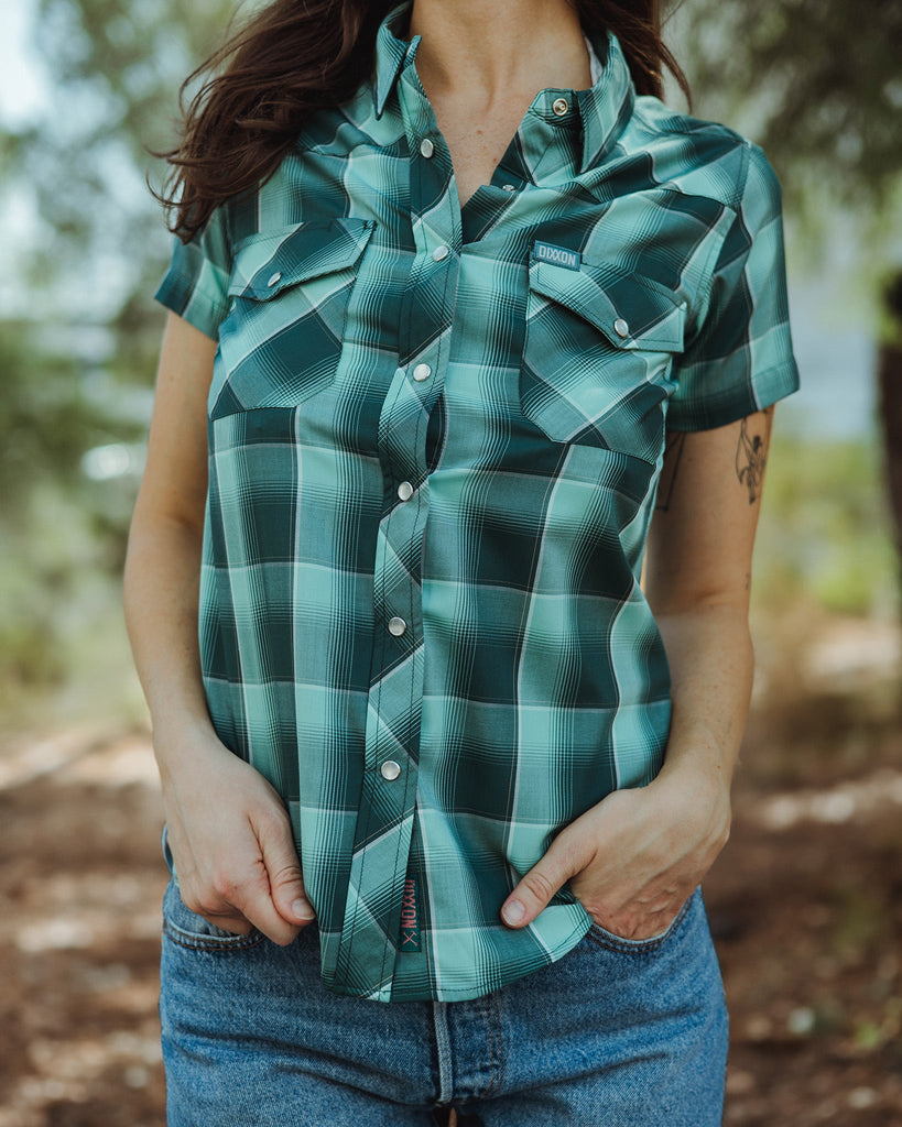 Women's The Bozeman Bamboo Short Sleeve - Lasso - Dixxon Flannel Co.