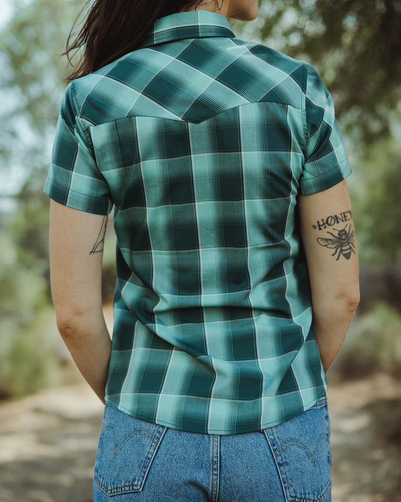 Women's The Bozeman Bamboo Short Sleeve - Lasso - Dixxon Flannel Co.