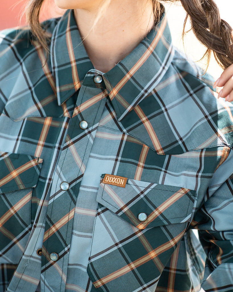 Women's The Silverton Bamboo Long Sleeve - Lasso - Dixxon Flannel Co.