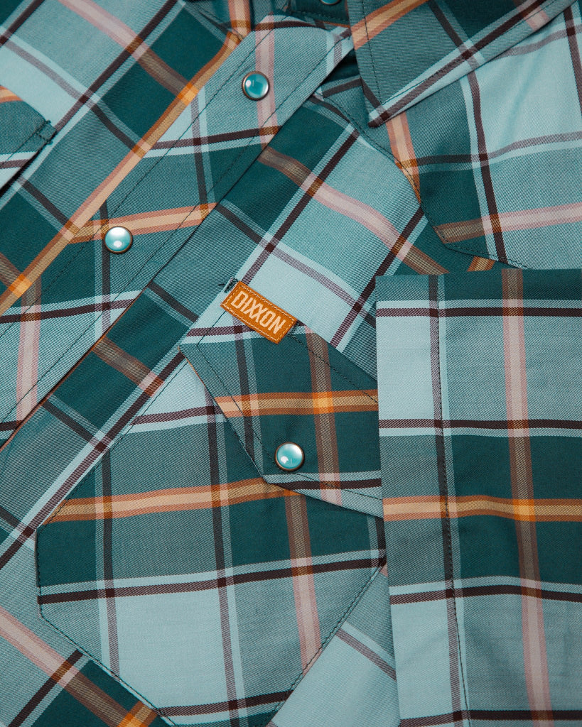 Women's The Silverton Bamboo Short Sleeve - Lasso - Dixxon Flannel Co.