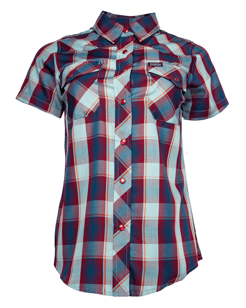 Women's The Stevensville Bamboo Short Sleeve - Lasso - Dixxon Flannel Co.