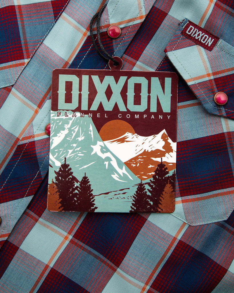 Women's The Stevensville Bamboo Short Sleeve - Lasso - Dixxon Flannel Co.