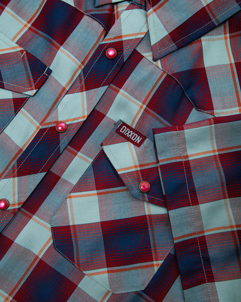 Women's The Stevensville Bamboo Short Sleeve - Lasso - Dixxon Flannel Co.