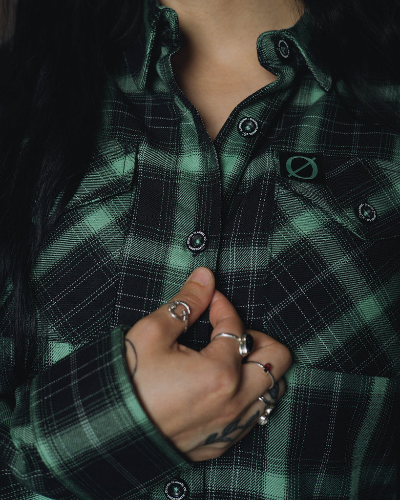 Women's Underoath They're Only Chasing Safety Flannel - Dixxon Flannel Co.