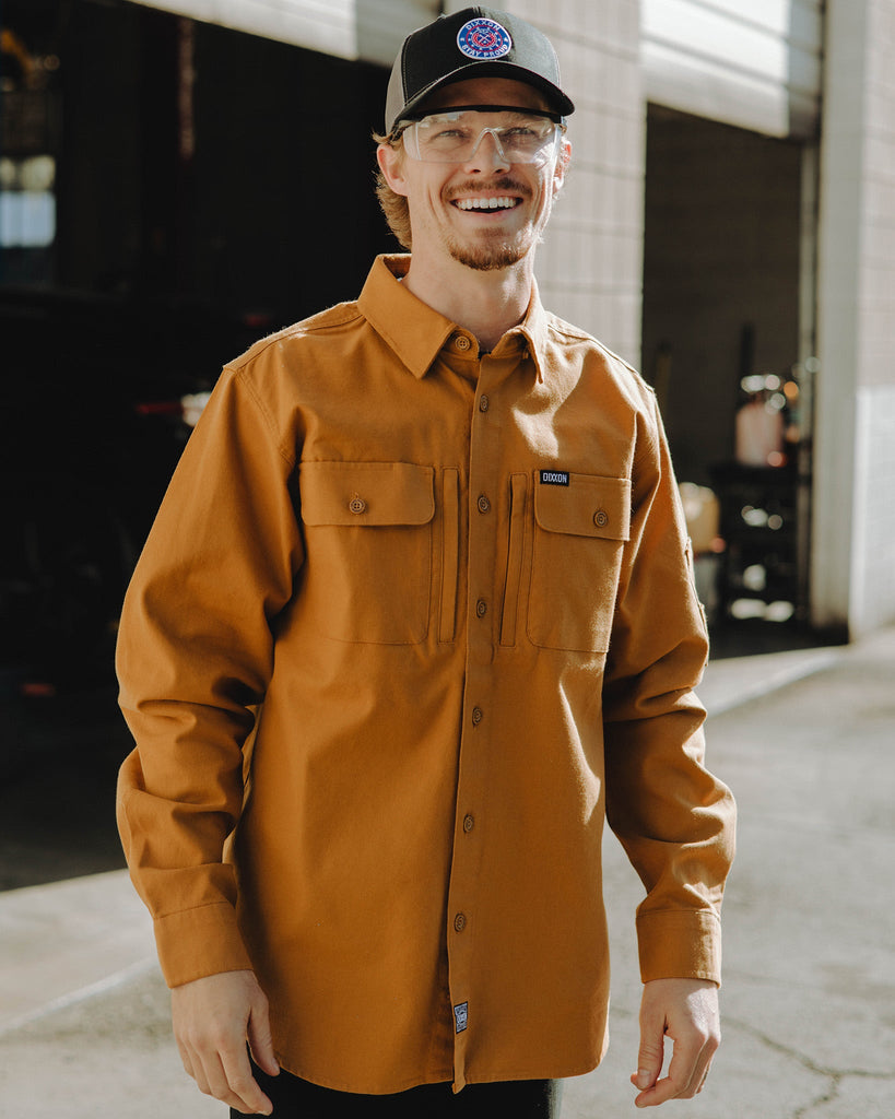 Work Shirt Long Sleeve - Camel - Dixxon Flannel Co.