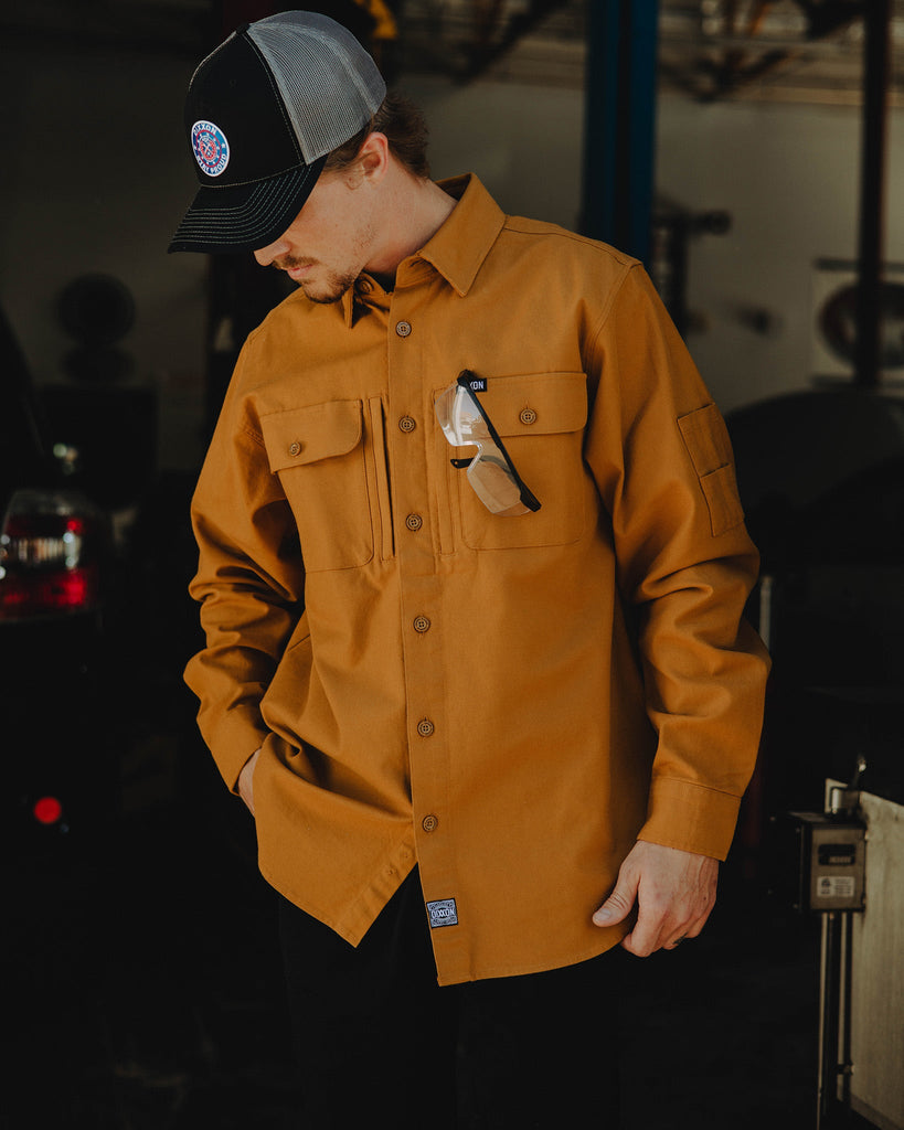 Work Shirt Long Sleeve - Camel - Dixxon Flannel Co.