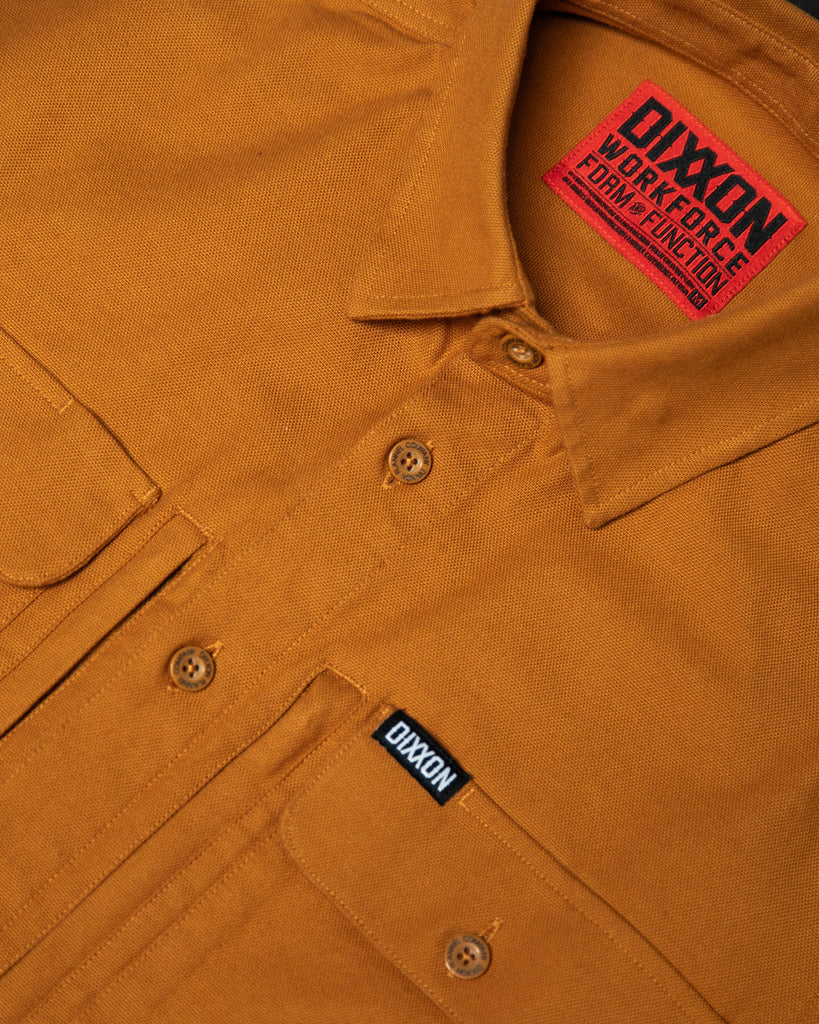 Work Shirt Long Sleeve - Camel - Dixxon Flannel Co.