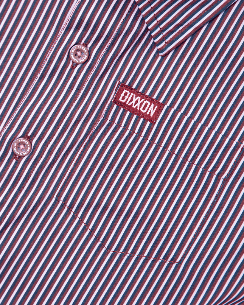 Youth Benny TS Short Sleeve - Maroon - Dixxon Flannel Co.