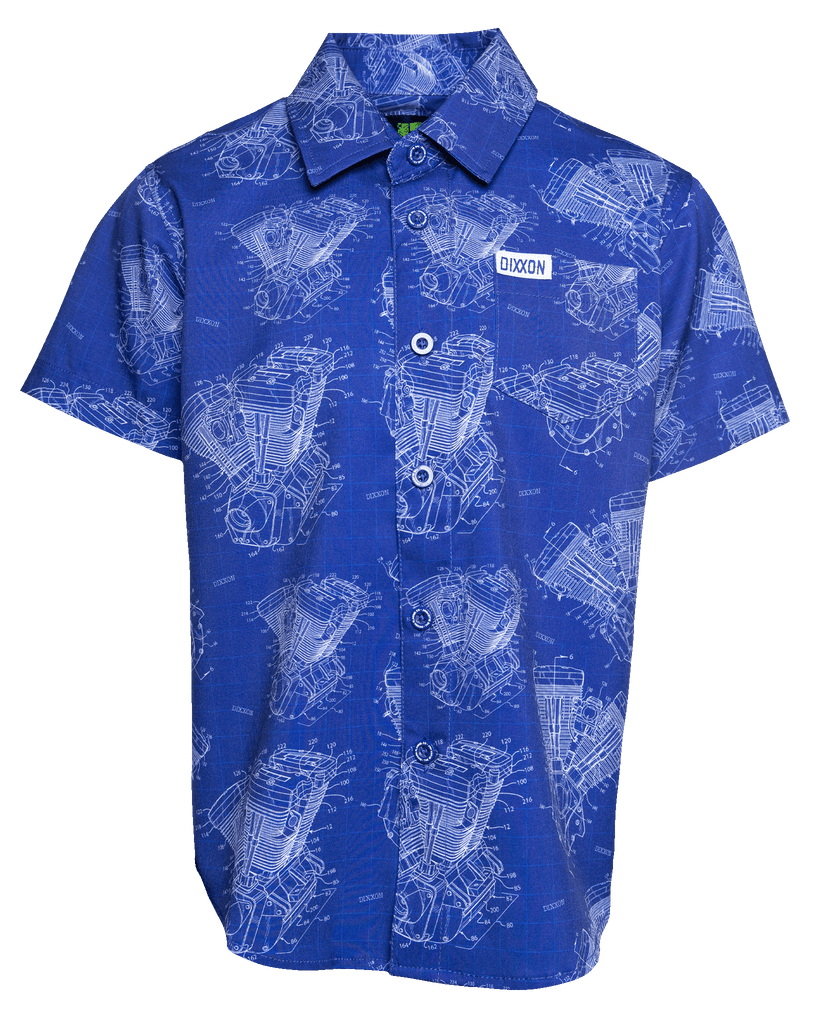 Youth Blueprint Short Sleeve - Dixxon Flannel Co.