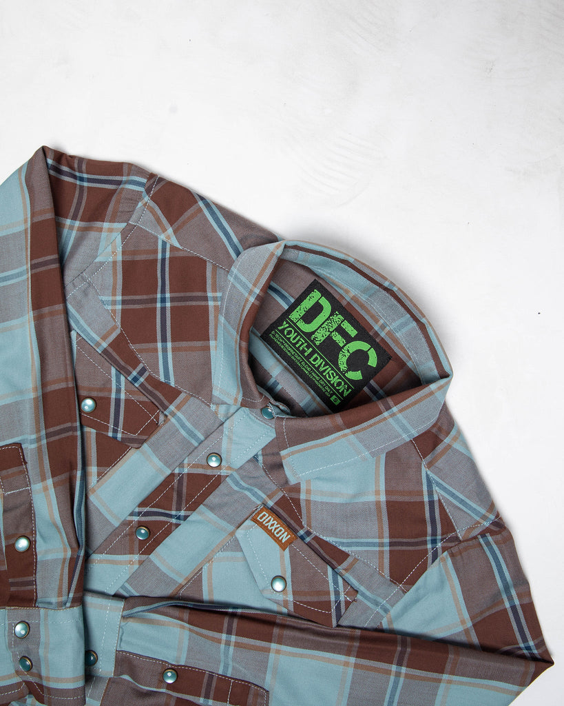 Youth El Paso Bamboo Long Sleeve - Lasso - Dixxon Flannel Co.