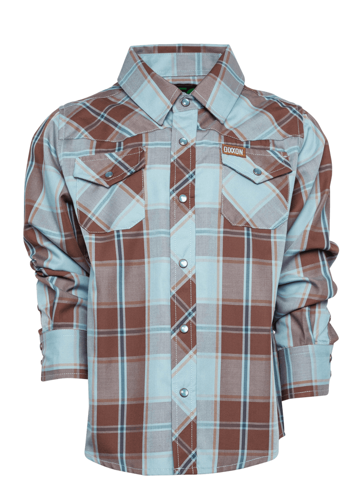 Youth El Paso Bamboo Long Sleeve - Lasso - Dixxon Flannel Co.