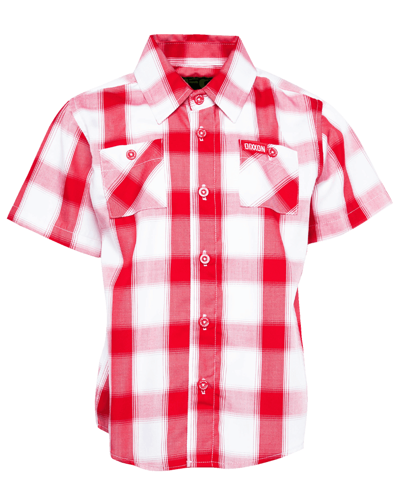 Youth Gingham Bamboo Short Sleeve - Dixxon Flannel Co.