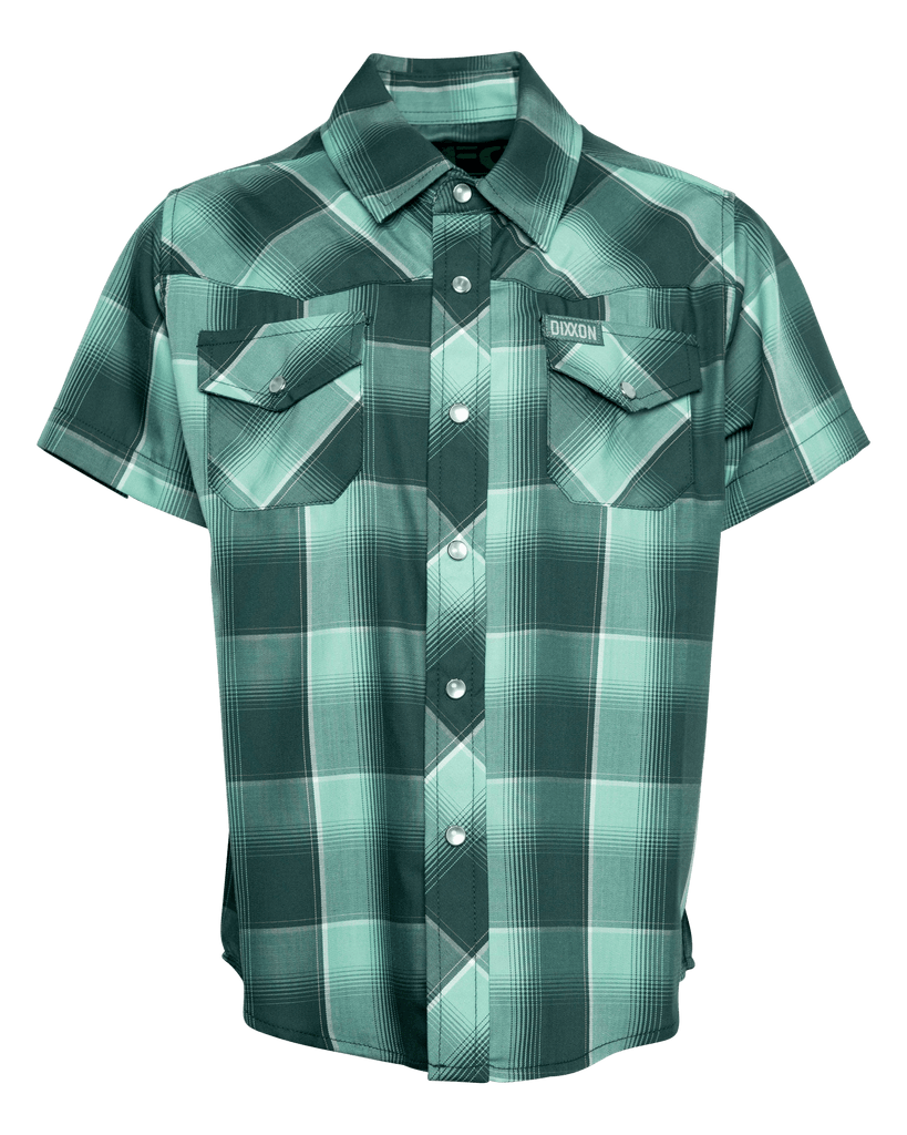 Youth The Bozeman Bamboo Short Sleeve - Lasso - Dixxon Flannel Co.