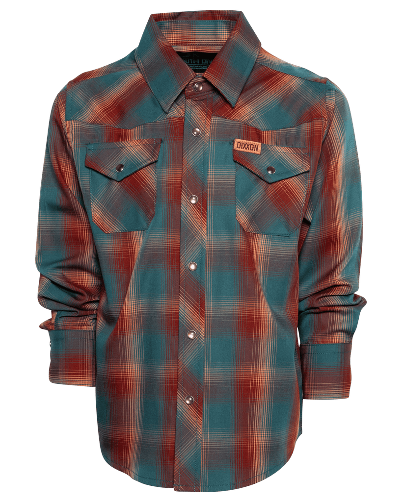 Youth The Denver Bamboo Long Sleeve - Lasso - Dixxon Flannel Co.