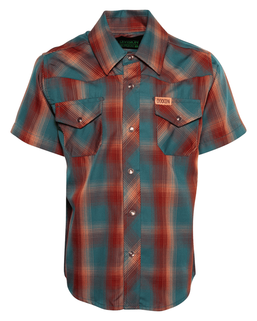 Youth The Denver Bamboo Short Sleeve - Lasso - Dixxon Flannel Co.