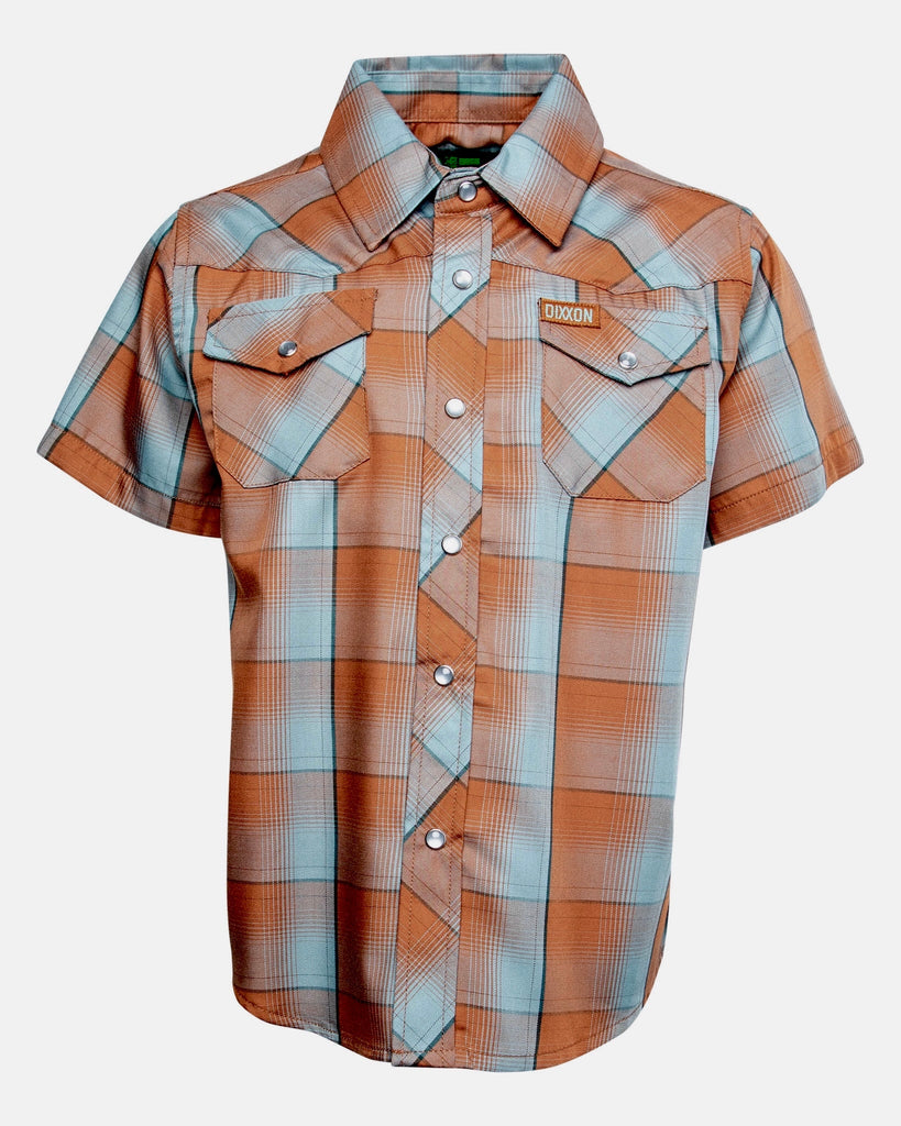 Youth The Frontier Bamboo Short Sleeve - Lasso - Dixxon Flannel Co.