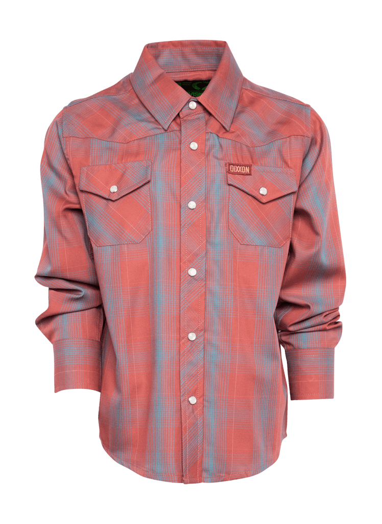 Youth The Oatman Bamboo Long Sleeve - Lasso - Dixxon Flannel Co.