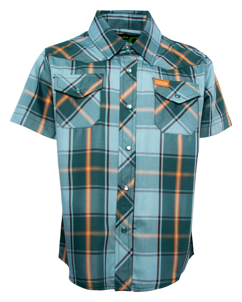 Youth The Silverton Bamboo Short Sleeve - Lasso - Dixxon Flannel Co.