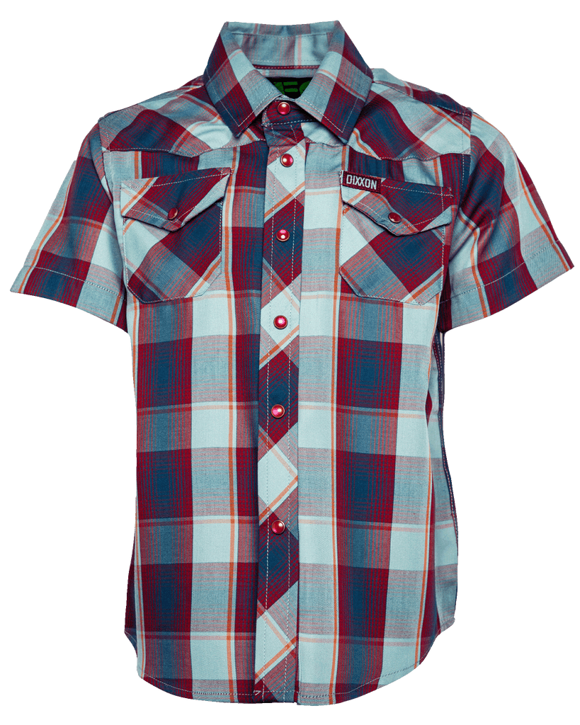 Youth The Stevensville Bamboo Short Sleeve - Lasso - Dixxon Flannel Co.