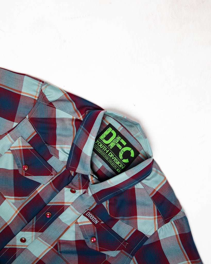 Youth The Stevensville Bamboo Short Sleeve - Lasso - Dixxon Flannel Co.