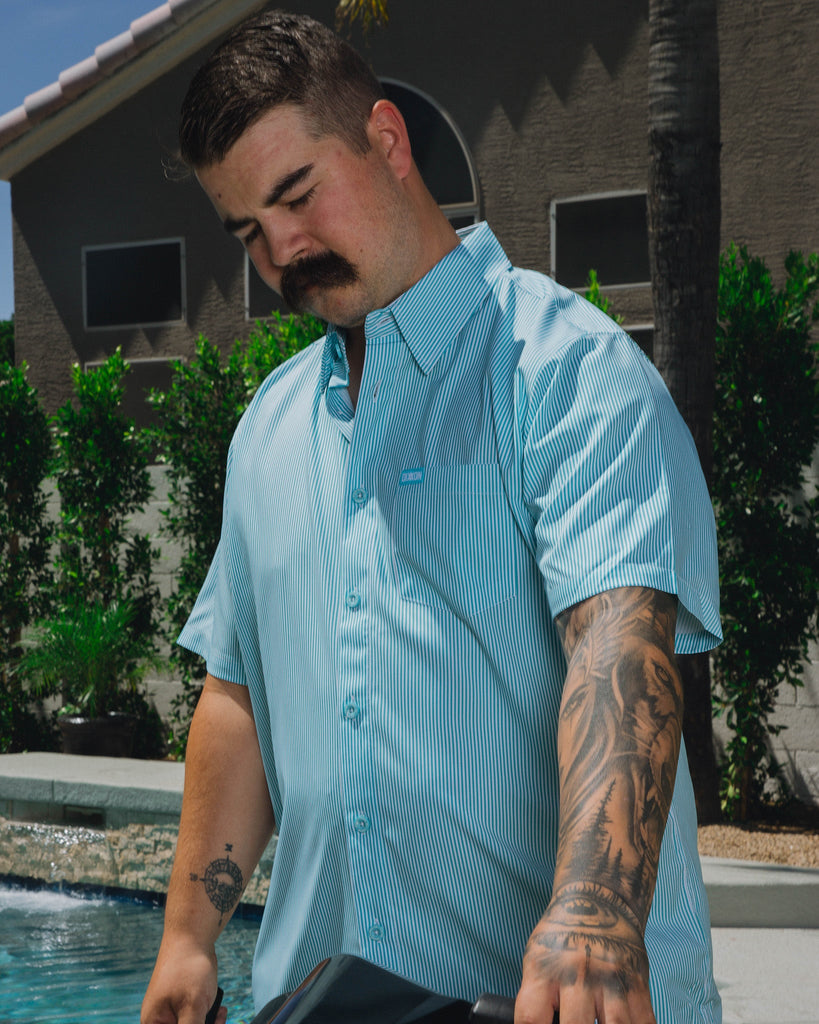 Benny Short Sleeve - Tiffany - Dixxon Flannel Co.