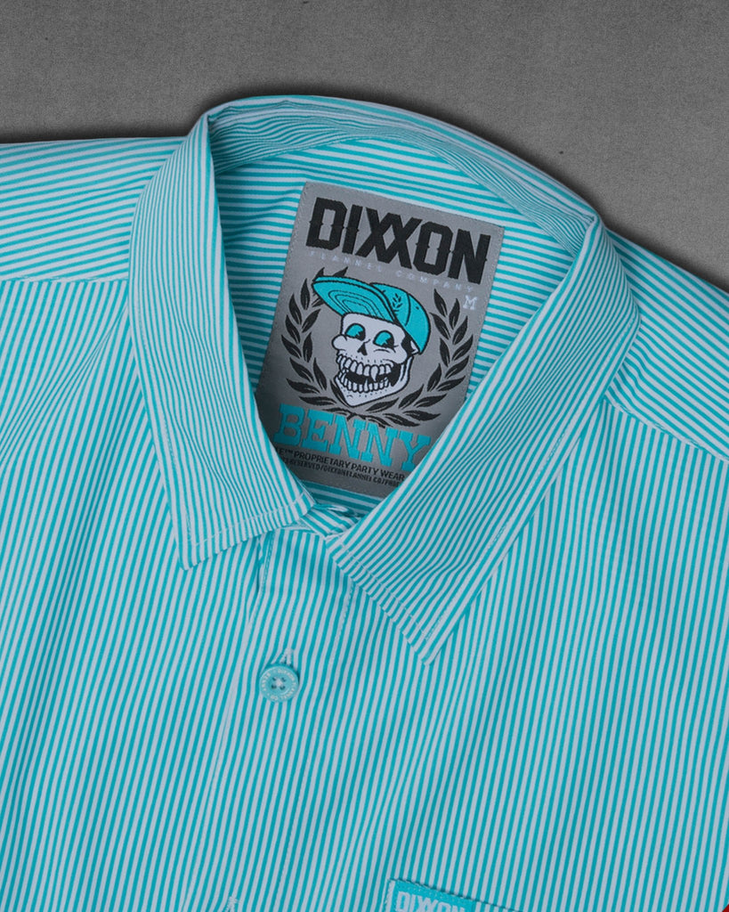 Benny Short Sleeve - Tiffany - Dixxon Flannel Co.