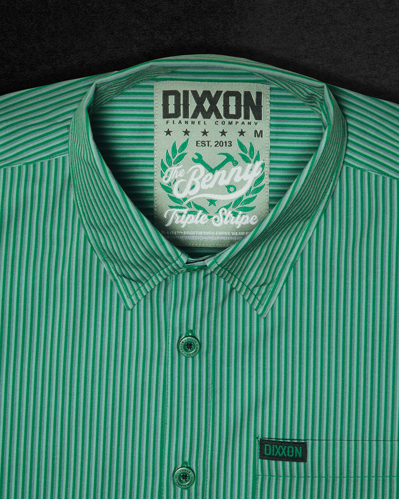 Benny TS Short Sleeve - Green - Dixxon Flannel Co.