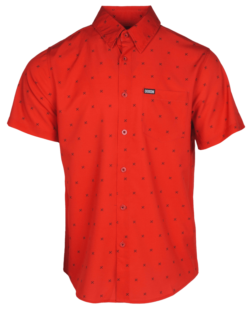 Finney Short Sleeve - Red & Black - Dixxon Flannel Co.