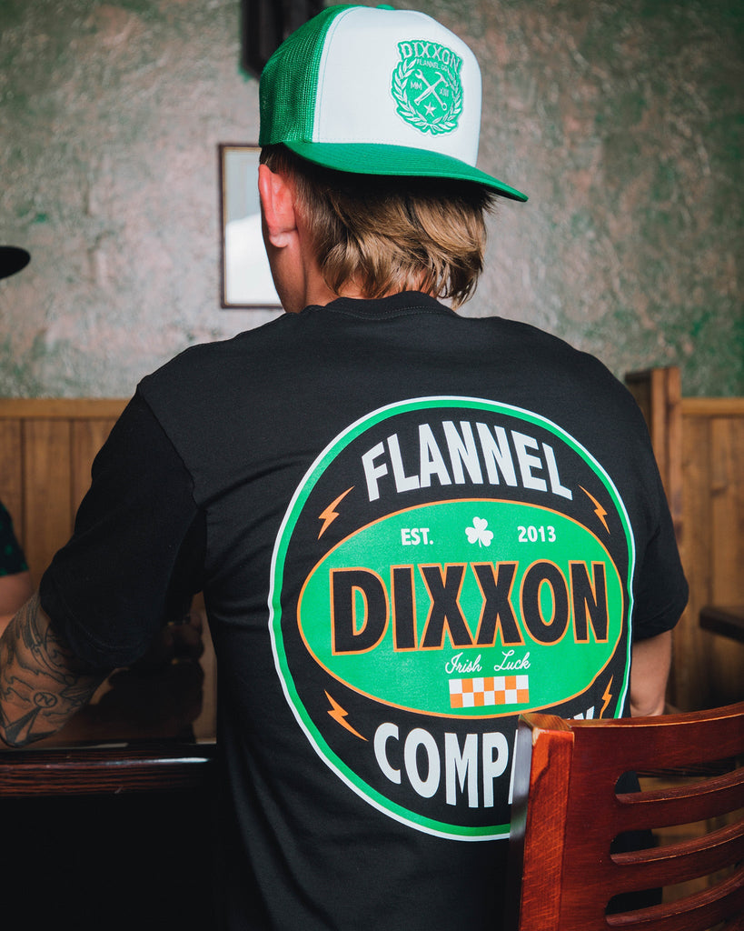 Green Keystone T-Shirt - Black - Dixxon Flannel Co.