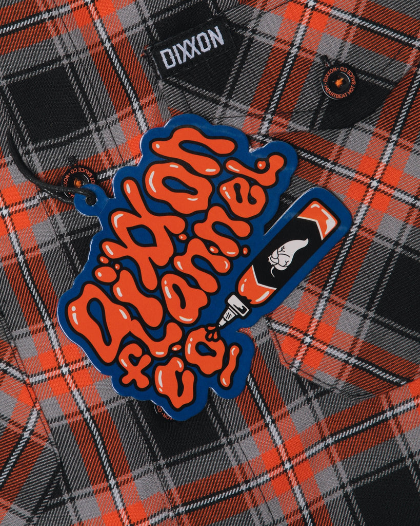 Heartbeat Hot Sauce Flannel - Dixxon Flannel Co.