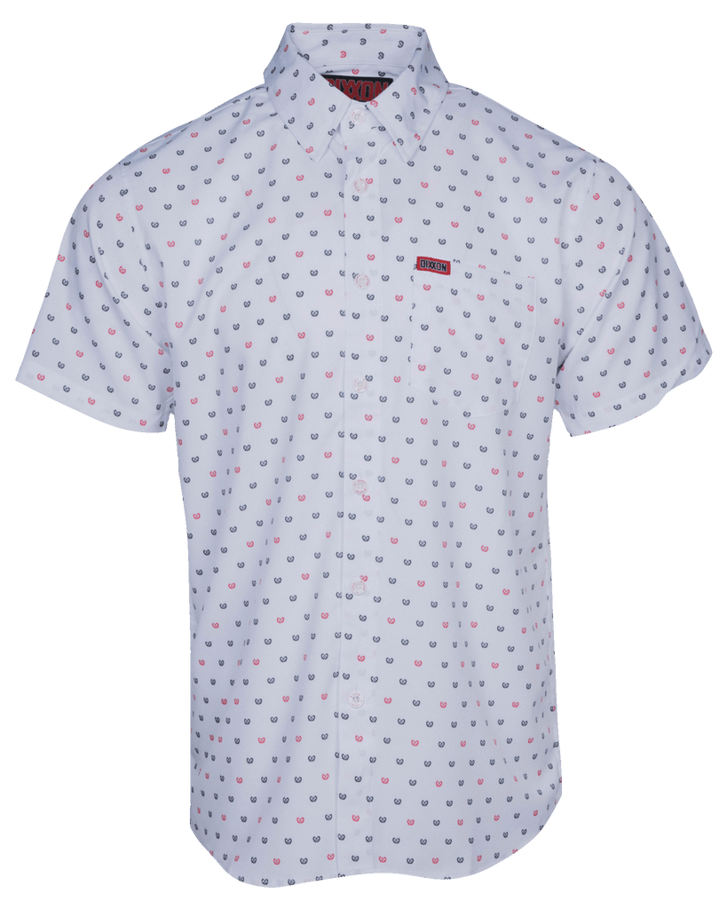 Lucky 13 Short Sleeve - White - Dixxon Flannel Co.