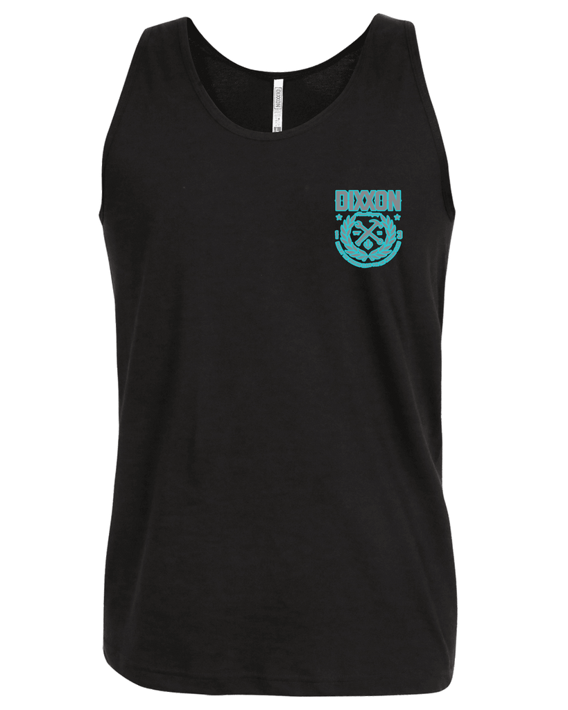 Made Tank - Black, Gray, & Teal - Dixxon Flannel Co.