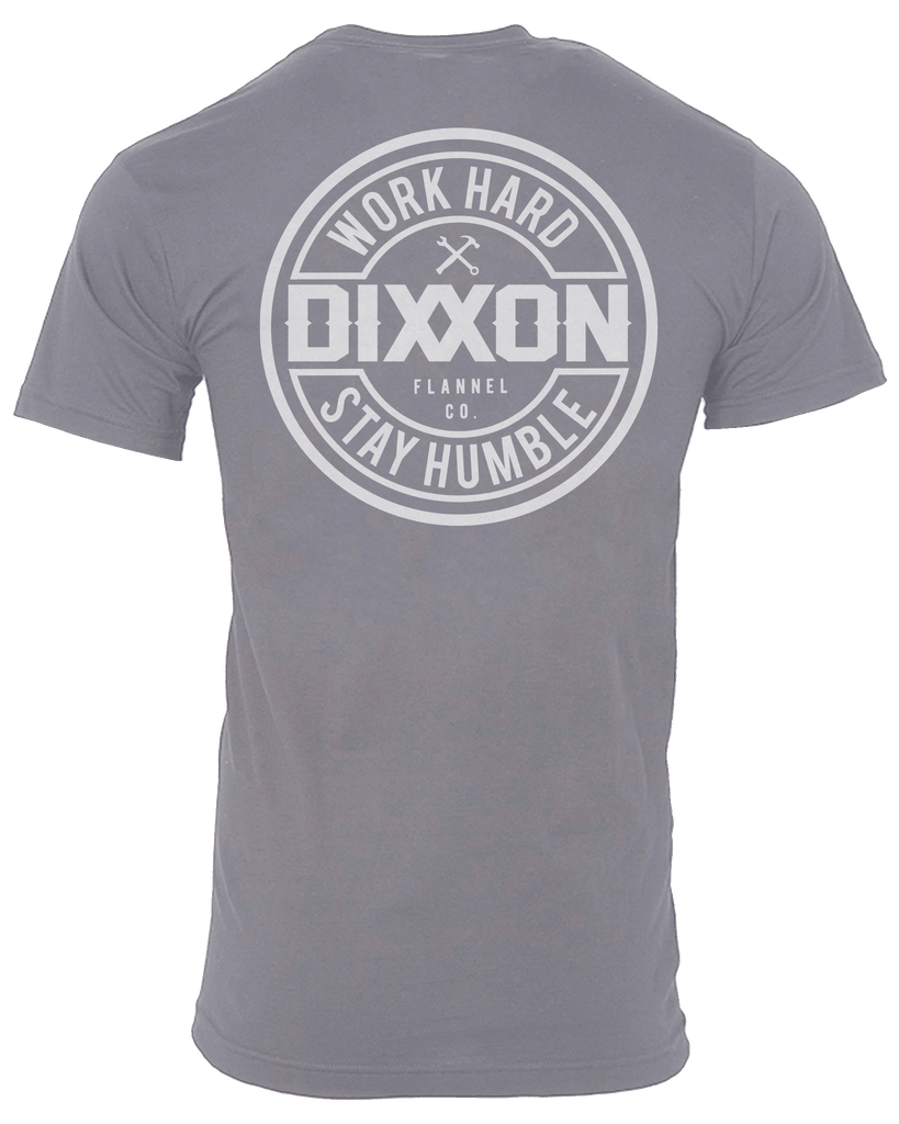 White Corpo T-Shirt - Charcoal - Dixxon Flannel Co.