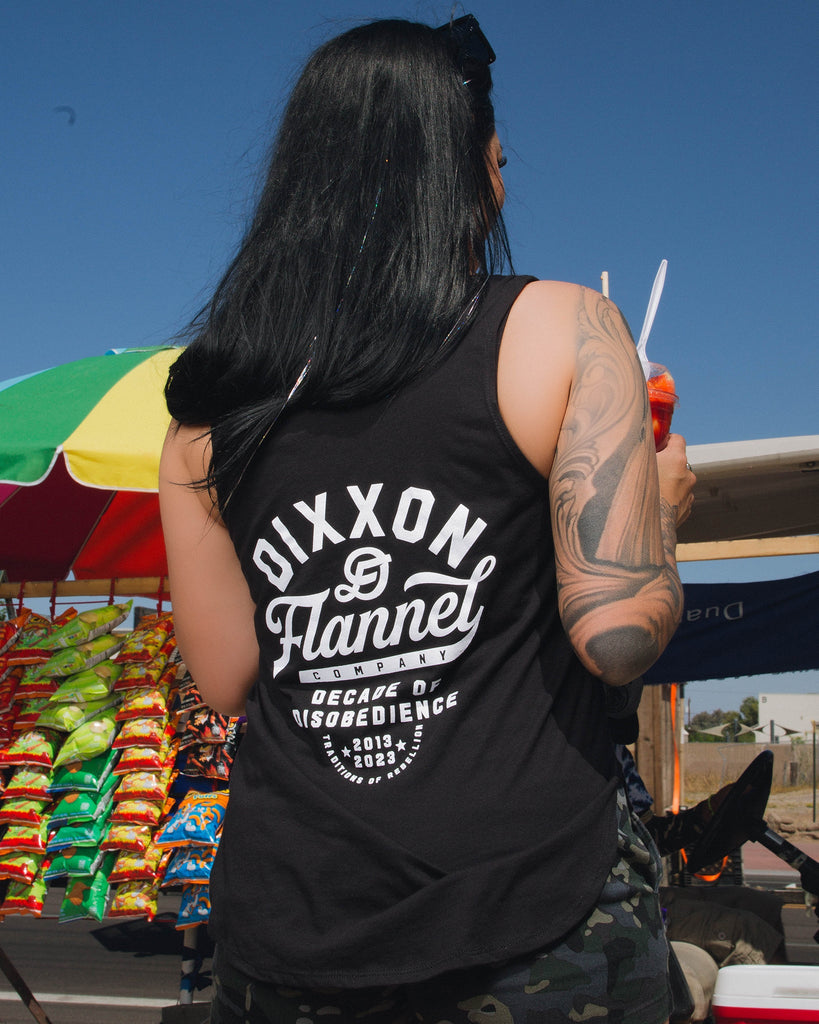 Women's Pastime Tank - Black - Dixxon Flannel Co.