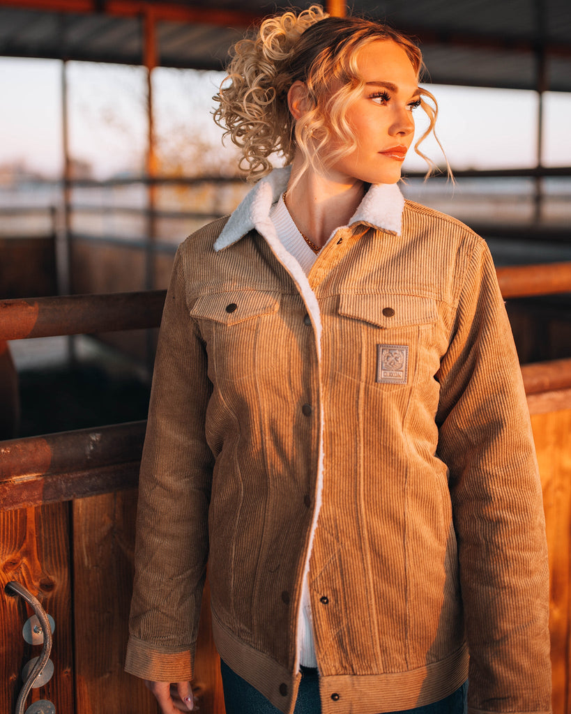 Women's Roper Corduroy Sherpa Lined Jacket - Dixxon Flannel Co.