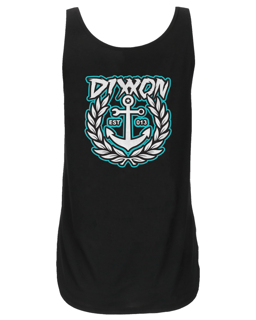 Women's Salty Crest Flowy Tank - Tiffany - Dixxon Flannel Co.