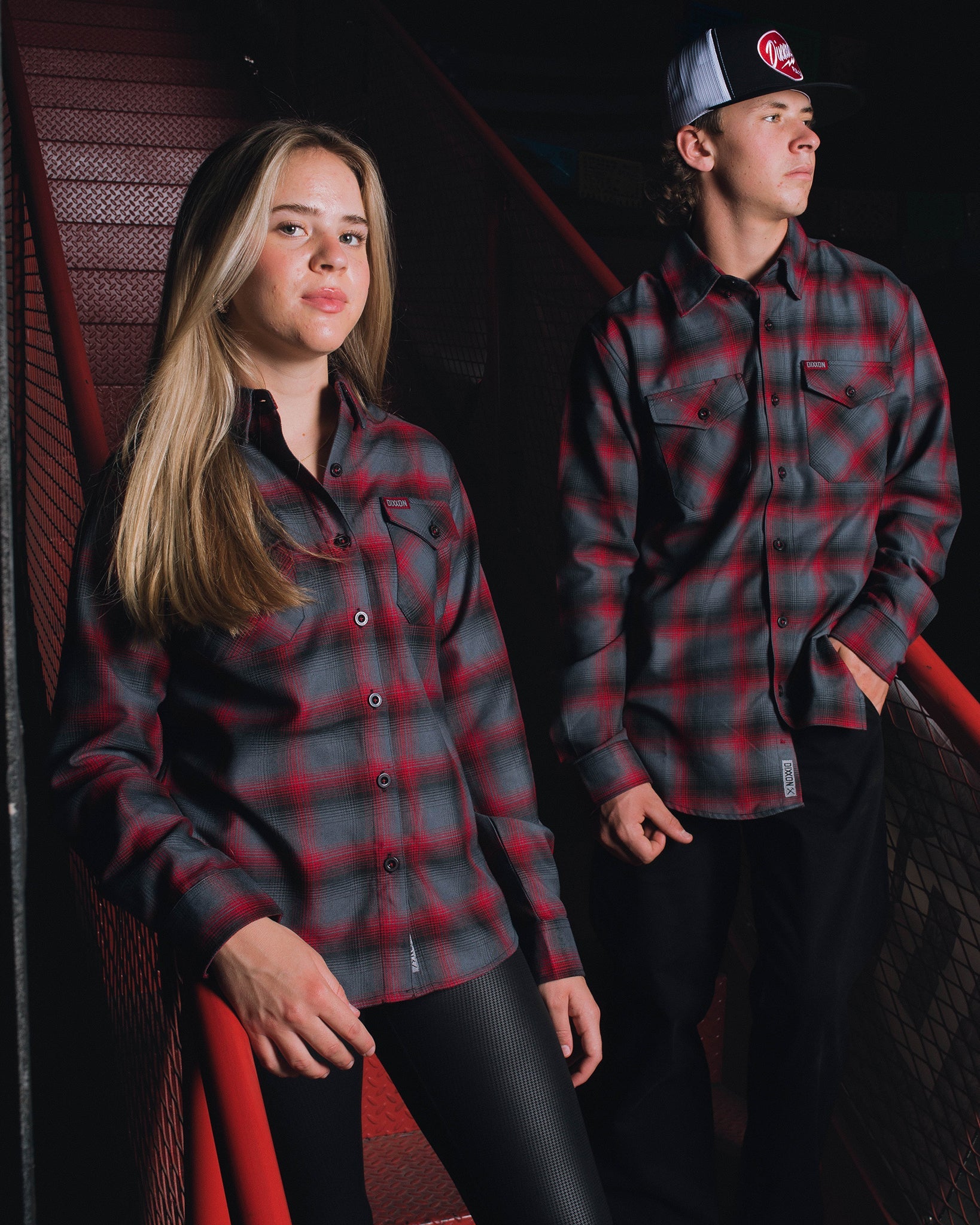 Women's Bell + Dixxon Long Sleeve Flannel Shirt