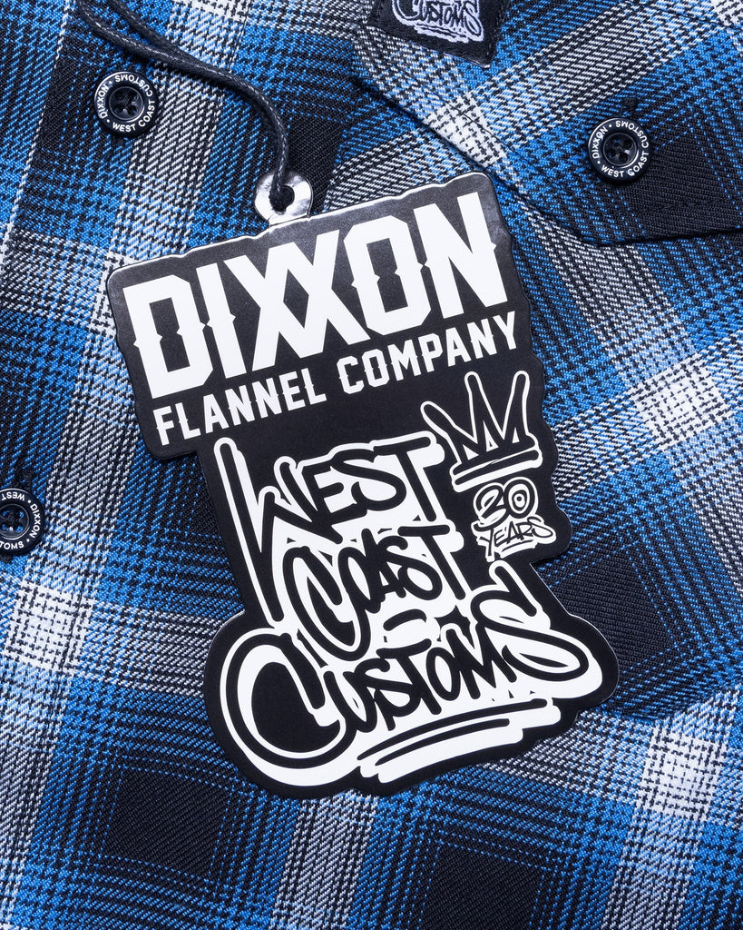 Women's West Coast Customs 30YR Flannel - Dixxon Flannel Co.